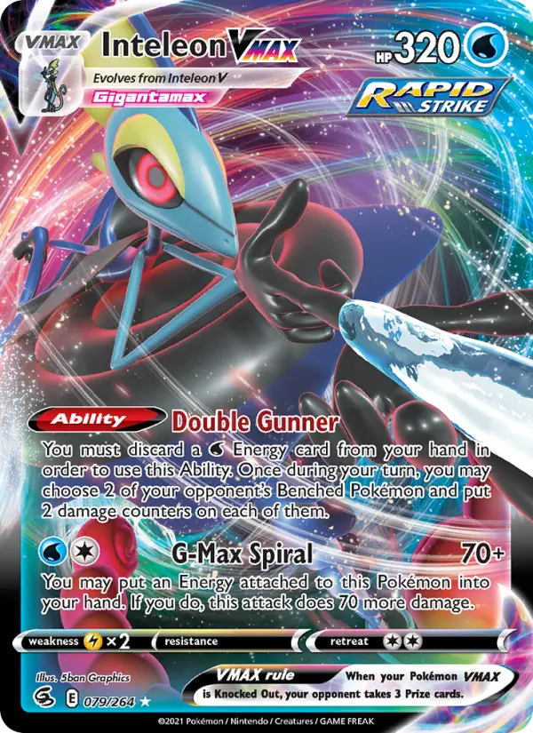 Inteleon VMAX — Fusion Strike #79