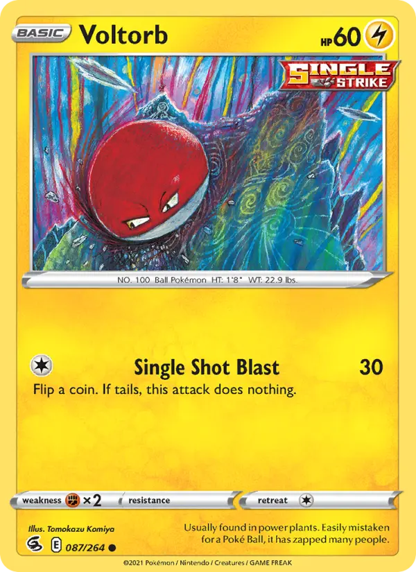 Voltorb — Fusion Strike #87