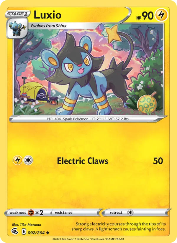 Luxio — Fusion Strike #92
