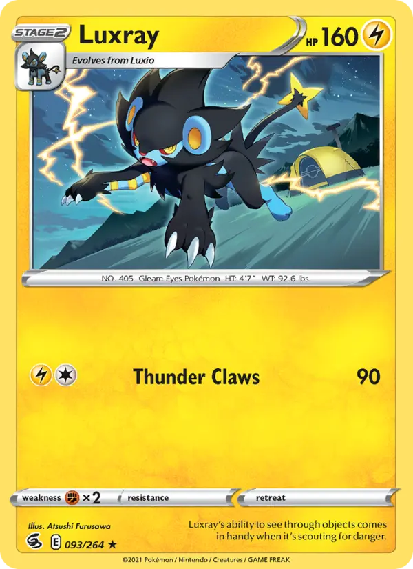 Luxray — Fusion Strike #93