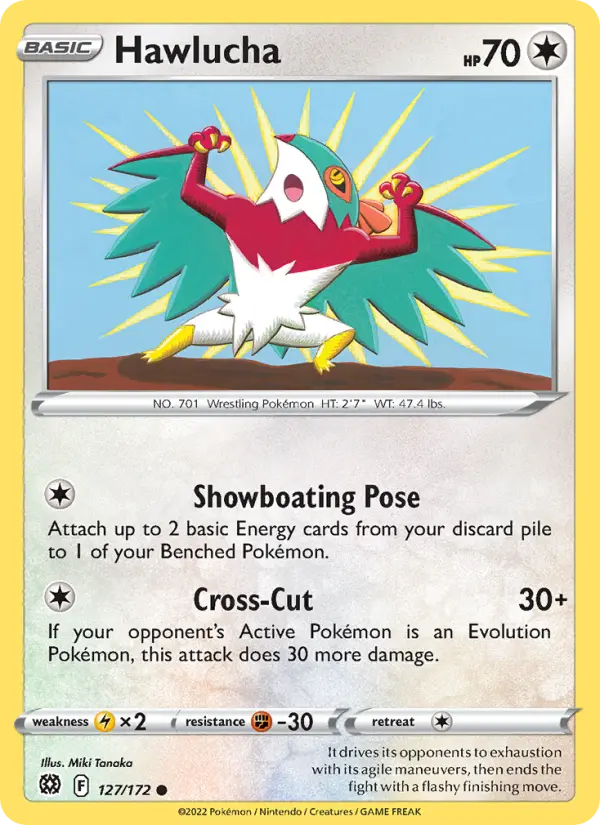 Hawlucha — Brilliant Stars #127
