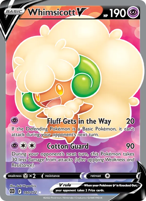 Whimsicott V — Brilliant Stars #160
