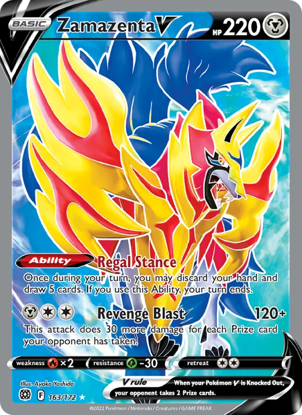 Zamazenta V — Brilliant Stars #163