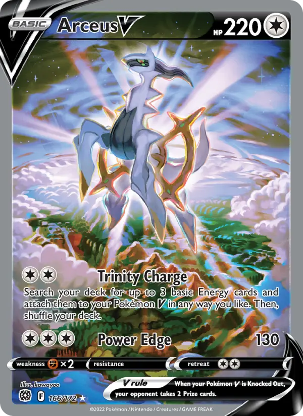 Arceus V — Brilliant Stars #166