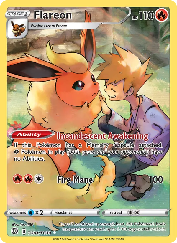 Flareon — Brilliant Stars #TG01