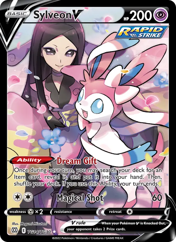 Sylveon V — Brilliant Stars #TG14