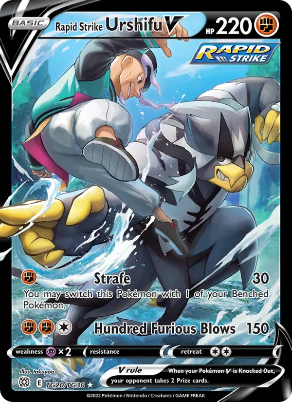Rapid Strike Urshifu V — Brilliant Stars #TG20