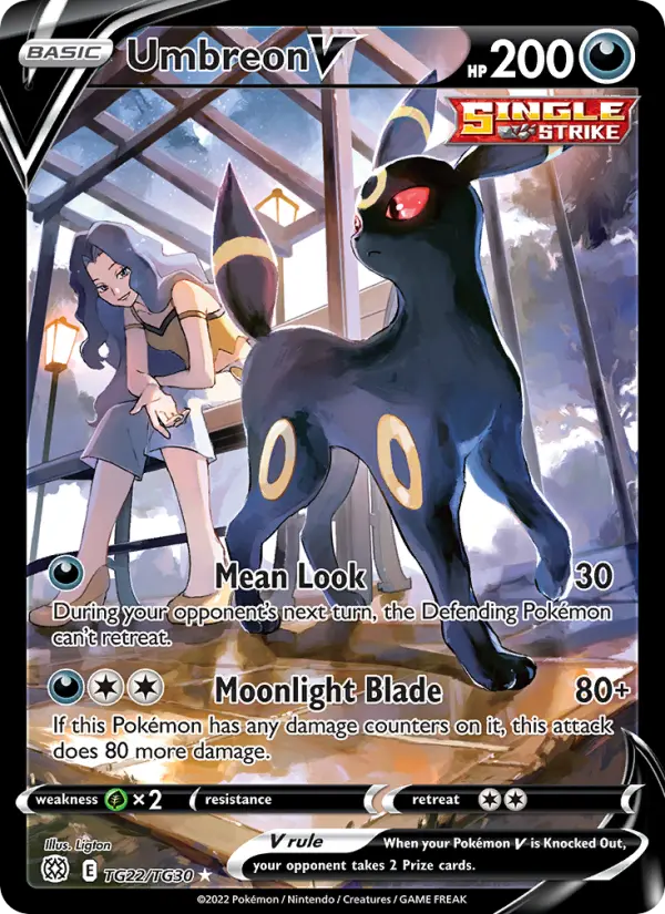 Umbreon V — Brilliant Stars #TG22