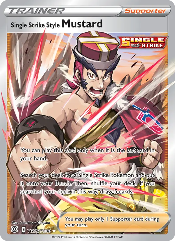 Single Strike Style Mustard — Brilliant Stars #TG28