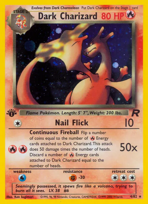 Dark Charizard — Team Rocket #4