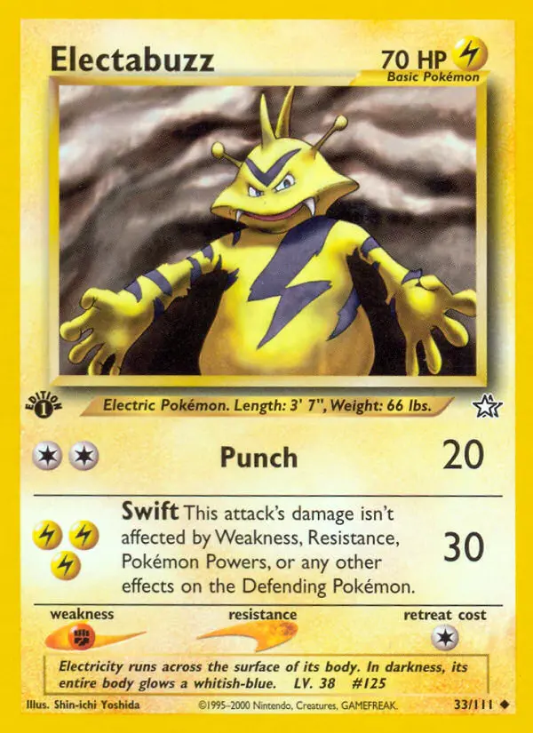 Electabuzz — Neo Genesis #33